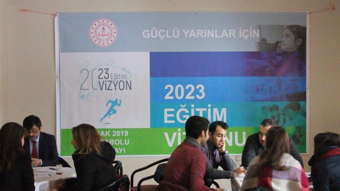 Hayrabolu İlçe Milli Eğitim Müdürlüğü "2023 Eğitim Vizyonu Çalıştayı" tamamlandı